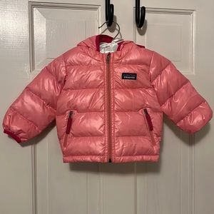 Patagonia 6M baby down puffer Hi-Loft Hoody Jacket